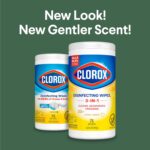 Disinfecting Cleaning Wipes, Bleach Free, Crisp Lemon, 75 Count - Image 2