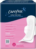 Ultra Thin Pads for Women, Overnight with Wings | Feminine Care & Postpartum Protection | 40ct - Image 2