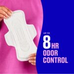 Ultra Thin Pads for Women, Overnight with Wings | Feminine Care & Postpartum Protection | 40ct - Image 4