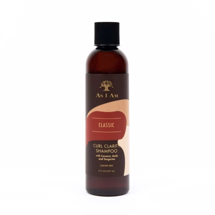 Clarifying Shampoo for Build Up Removal and Oily Scalp Gentle Cleanse 8 fl.oz. with Coconut, Amla & Tangerine