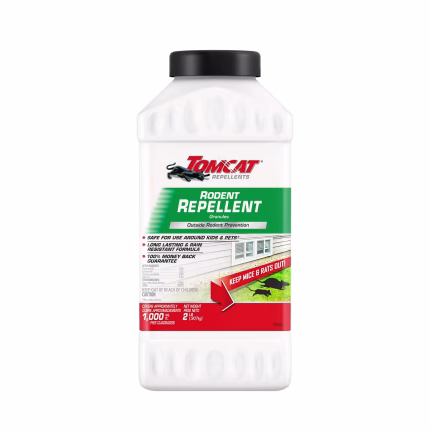 Repellents Rodent Repellent Granules, For Outdoor Mouse and Rat Prevention, 2 lb.