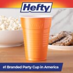 Party On Disposable Plastic Cups, Assorted, 16 Ounce, 100 Count - Image 3