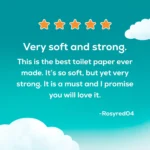 2-Ply Toilet Paper, 4 Mega Rolls, 320 Sheets Per Roll - Image 5