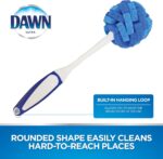 Ultra 11" Puff Glassware and Dish Cleaning Brush Wand with Sponge Head - Image 5