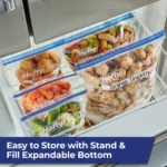 Press to Close Gallon Freezer Bags, 20 Count - Image 6