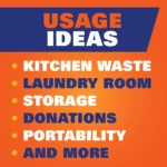 Ultra Strong Tall Kitchen Trash Bags, Citrus Twist Scent, 13 Gallon, 110 Count - Image 8